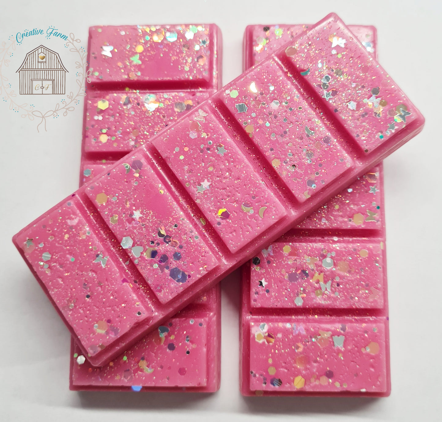 Rhubarb & Rose Snap bar wax melt