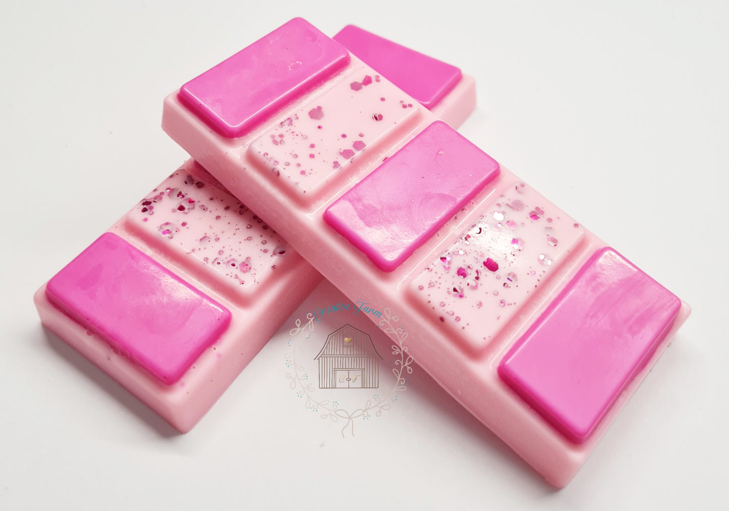 Strawberry BonBon wax melt snap bar